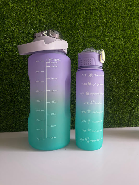 Purple shade water bottle